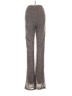 Motel 100% Polyester Houndstooth Gray Brown Casual Pants Size XS - photo 2