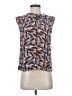Nine West 100% Polyester Blue Sleeveless Blouse Size XS - photo 1