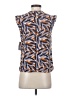 Nine West 100% Polyester Blue Sleeveless Blouse Size XS - photo 2