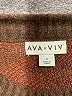 Ava & Viv Animal Print Brown Pullover Sweater Size 14 (X) - photo 7
