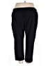 Unbranded Solid Black Active Pants Size 3X - photo 2