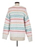 American Eagle Outfitters Chevron-herringbone White Pullover Sweater Size M - photo 2