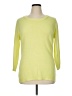 New York & Company 100% Acrylic Yellow Pullover Sweater Size XL - photo 1