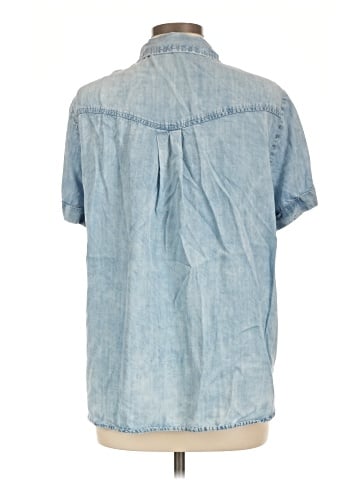 Jane and Delancey Short Sleeve Button-Down Shirt (view 2)