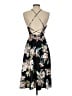 Soprano Floral Black Casual Dress Size S - photo 2