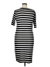Lularoe Stripes Gray Casual Dress Size XL - photo 2