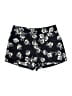 Bar III 100% Polyester Floral Black Shorts Size M - photo 1