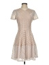 BCBGMAXAZRIA Polka Dots Tan Casual Dress Size S - photo 1