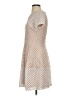 BCBGMAXAZRIA Polka Dots Tan Casual Dress Size S - photo 5