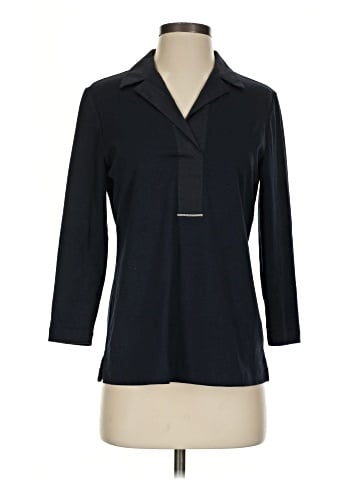 Lafayette 148 New York 3/4 Sleeve Blouse (view 1)