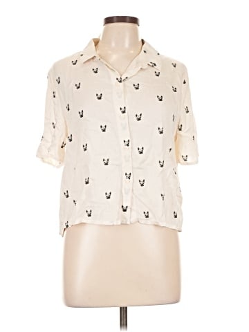 Divided by H&M Short Sleeve Blouse (view 1)