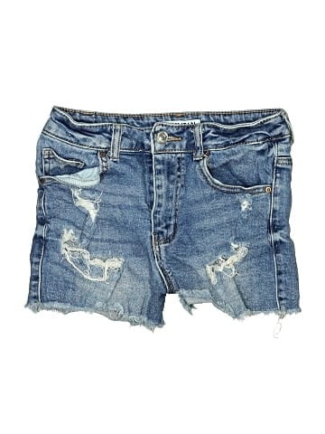Wax Jean Denim Shorts (view 1)