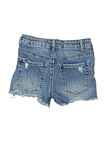 Wax Jean Denim Shorts (view 2)