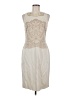 St. John Ivory Cocktail Dress Size 6 - photo 1