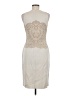 St. John Ivory Cocktail Dress Size 6 - photo 2