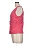 Sigrid Olsen 100% Nylon Pink Sleeveless Blouse Size L - photo 5