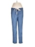 Splendid 100% Tencel Lyocell Stripes Blue Casual Pants Size M - photo 1