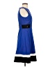 Calvin Klein Color Block Blue Casual Dress Size 4 - photo 4