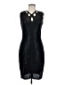 St. John Black Cocktail Dress Size 6 - photo 1