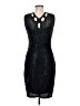 St. John Black Cocktail Dress Size 6 - photo 2