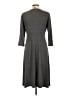Rabbit Rabbit Rabbit Designs Gray Casual Dress Size L - photo 2