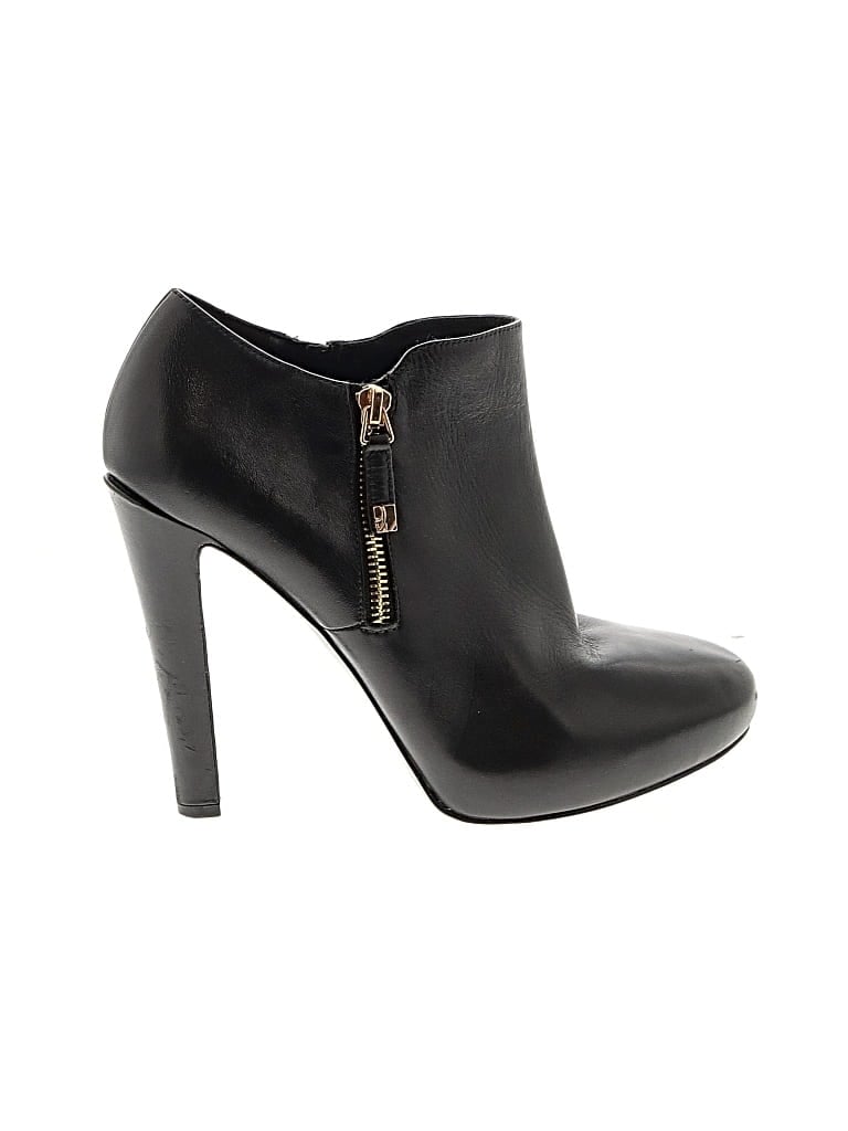 Pre-owned Nine West Ankle Boots In Black