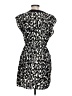 Alya 100% Polyester Graphic Black Cocktail Dress Size L - photo 2