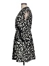 Alya 100% Polyester Graphic Black Cocktail Dress Size L - photo 5