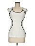 Express Ivory Sleeveless T-Shirt Size M - photo 1