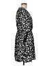 Alya 100% Polyester Graphic Black Cocktail Dress Size L - photo 4