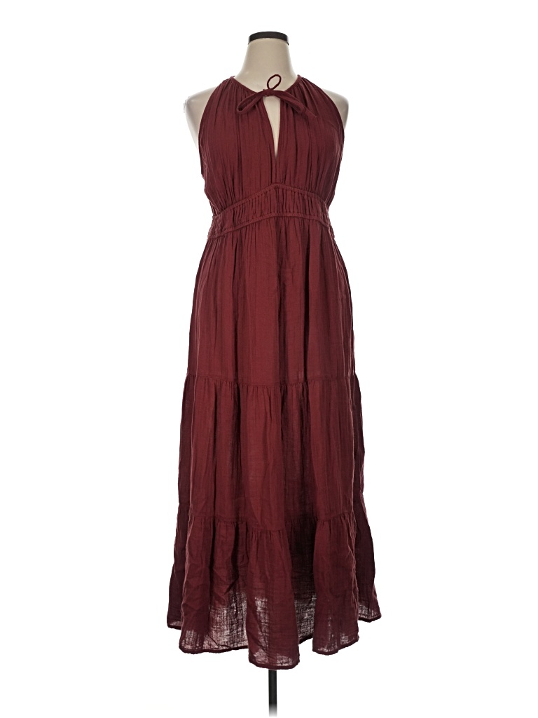 Pre-owned Old Navy Casual Dress In Burgundy