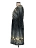 Chico's Graphic Black Casual Dress Size Med (1) - photo 5