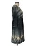 Chico's Graphic Black Casual Dress Size Med (1) - photo 4