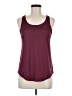 Nike 100% Polyester Burgundy Active Tank Size M - photo 1