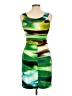 Bisou Bisou Graphic Green Cocktail Dress Size 10 - photo 2