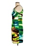 Bisou Bisou Graphic Green Cocktail Dress Size 10 - photo 5