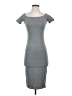 Forever 21 Solid Gray Casual Dress Size S - photo 1