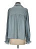 Zadig & Voltaire 100% Polyester Gray Long Sleeve Blouse Size Sm (1) - photo 2