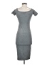 Forever 21 Solid Gray Casual Dress Size S - photo 2