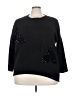 MADE IN ITALY Stars Black Pullover Sweater Size 3X (estimated) - photo 1