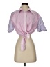 Zara Pink Short Sleeve Blouse Size S - photo 1