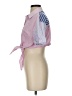 Zara Pink Short Sleeve Blouse Size S - photo 5