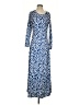 Unbranded 100% Polyester Blue Casual Dress Size S - photo 1