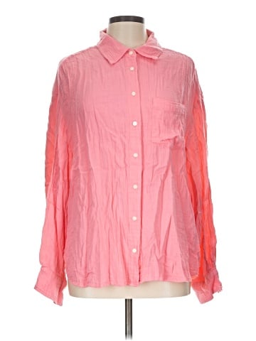 Gap Long Sleeve Button-Down Shirt (view 1)