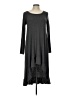Easel Gray Casual Dress Size L - photo 1