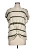 Cato Stripes Tan Short Sleeve T-Shirt Size L - photo 1
