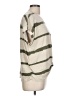 Cato Stripes Tan Short Sleeve T-Shirt Size L - photo 4