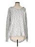 Cupio Metallic Silver Pullover Sweater Size L - photo 1