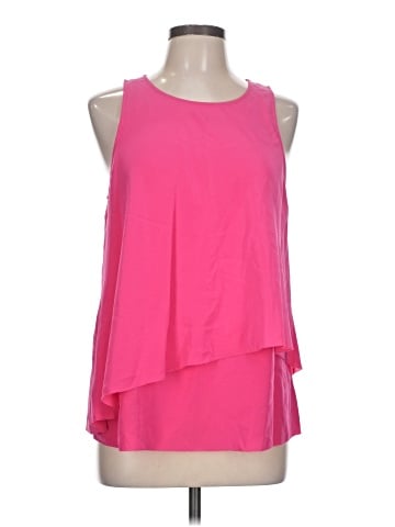 Trina Turk Sleeveless Silk Top (view 1)