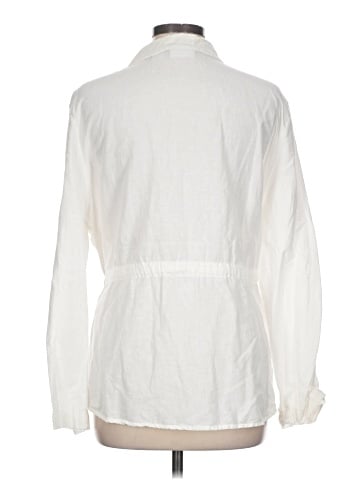 Liz Claiborne 3/4 Sleeve Button-Down Shirt (view 2)
